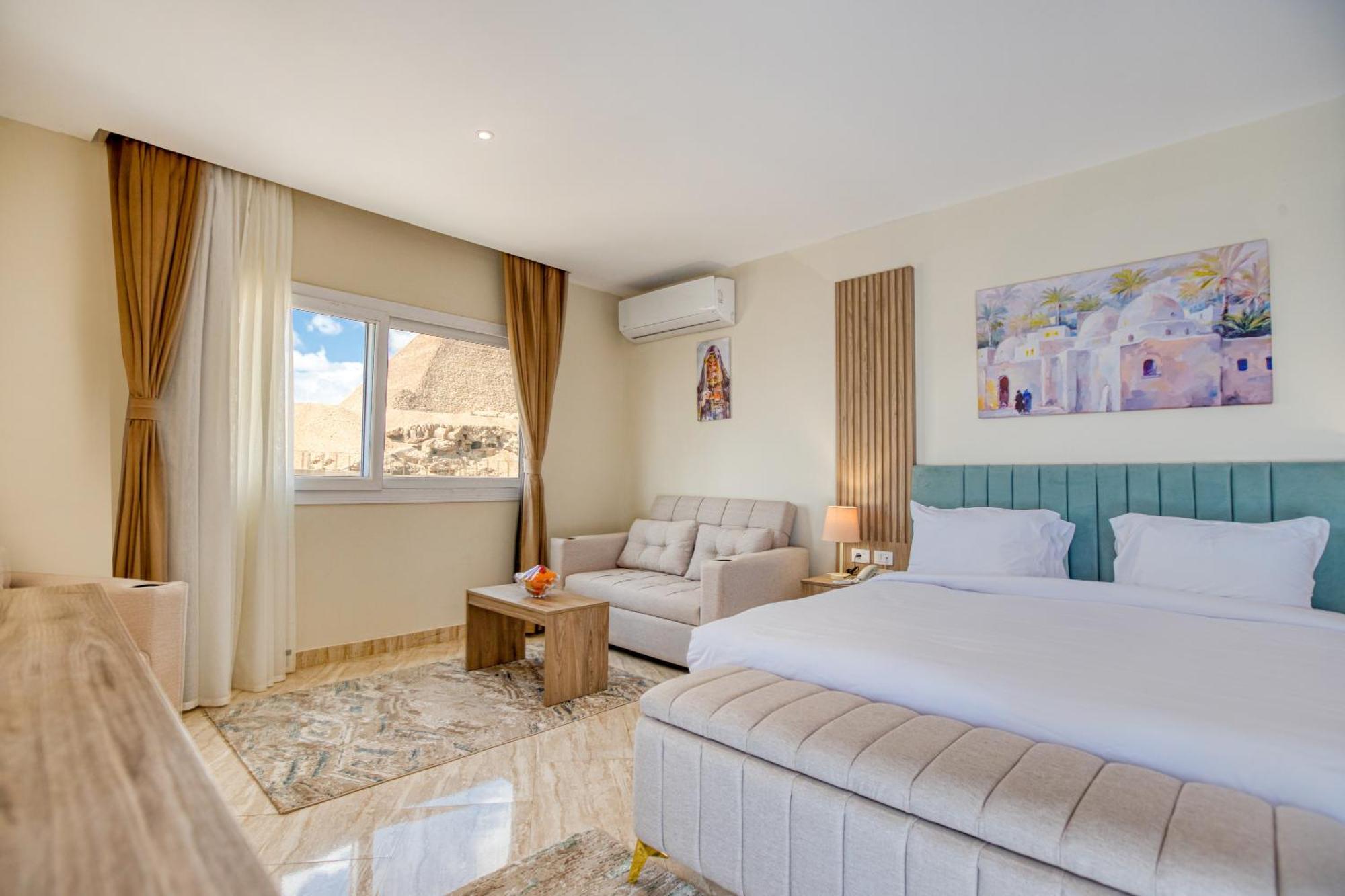 Soul Pyramids View Hotel Kafrat al Jabal Bagian luar foto