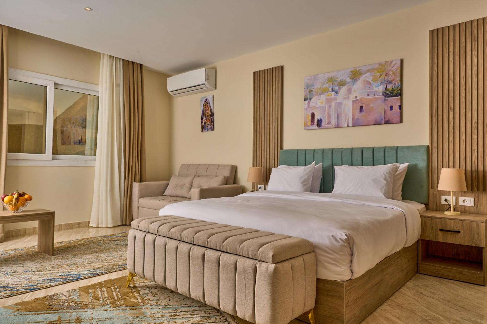 Soul Pyramids View Hotel Kafrat al Jabal Bagian luar foto